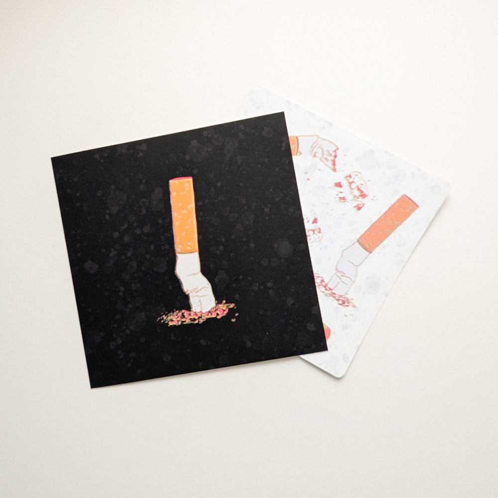 image of art print and sticker sheet