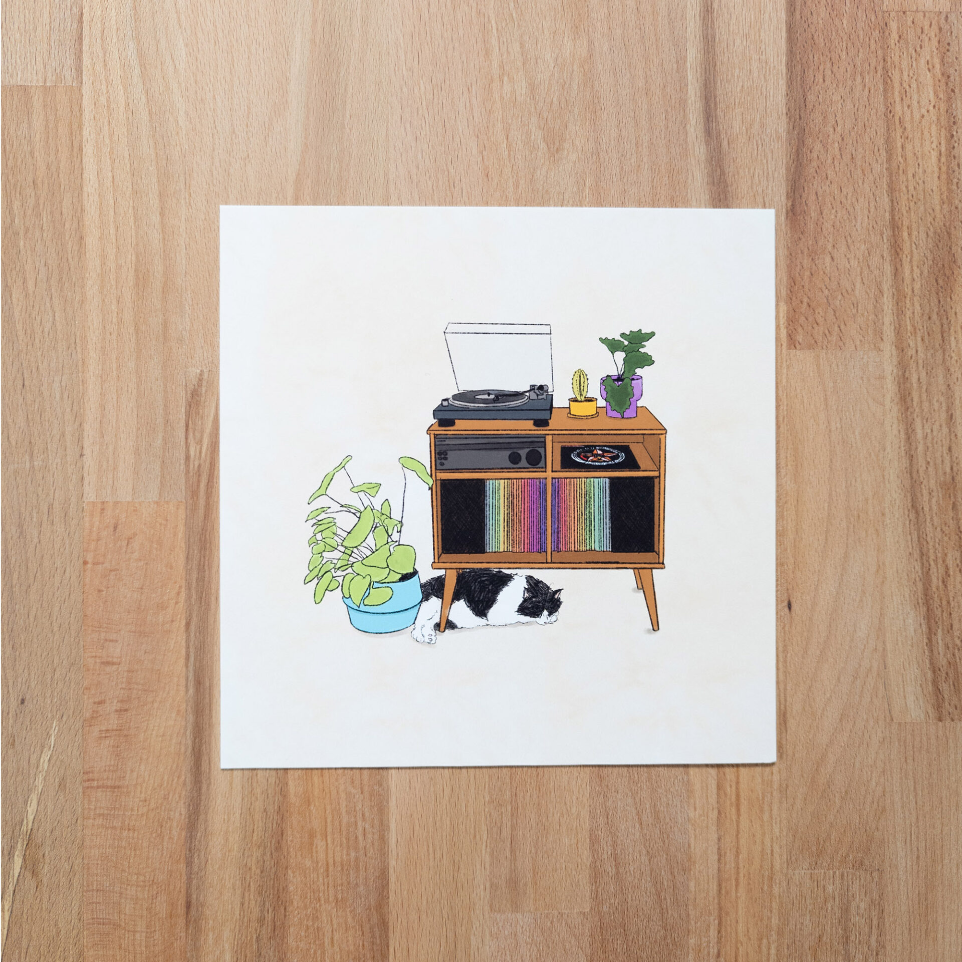 I'm Listening 8x8 Print