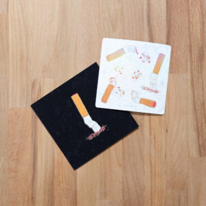 Take the Edge Off 5x5 Print + Sticker Sheet