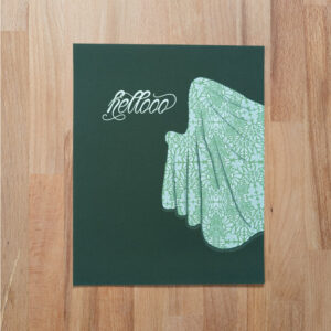 Hellooo Sheet Ghost 8x10 Print