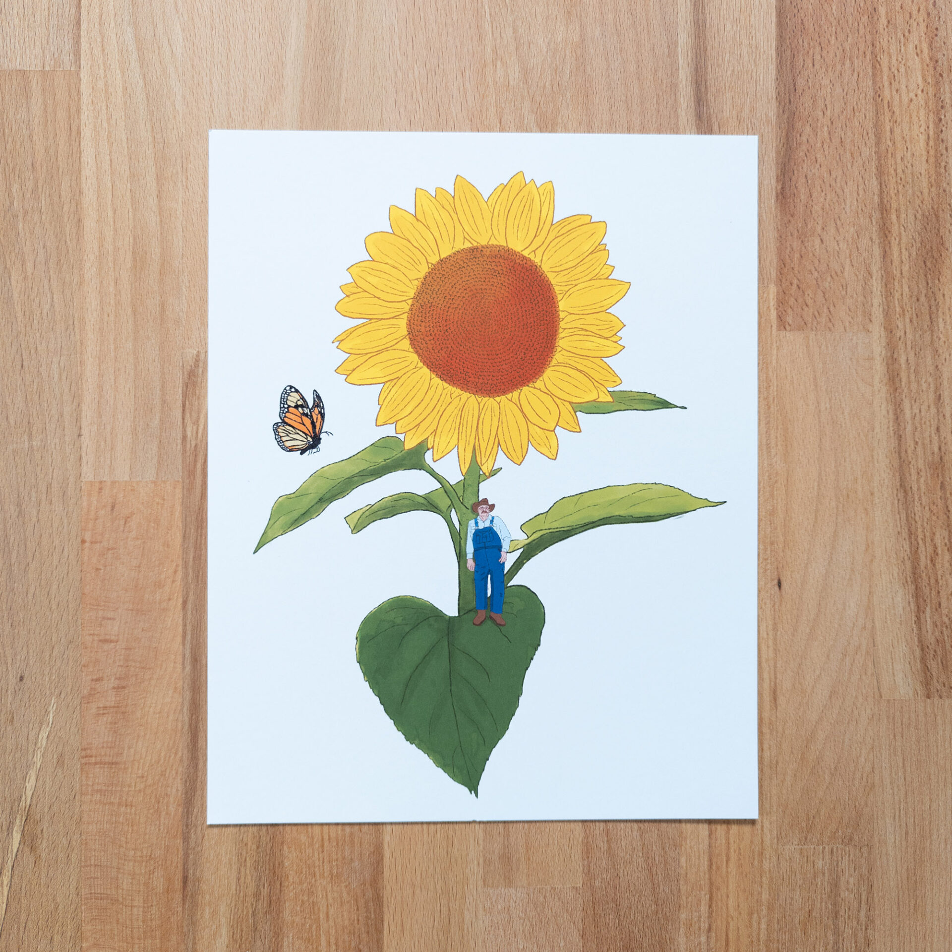 10ft Tall 8x10 Print