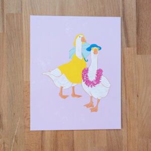 Silly Geese 8x10 Print