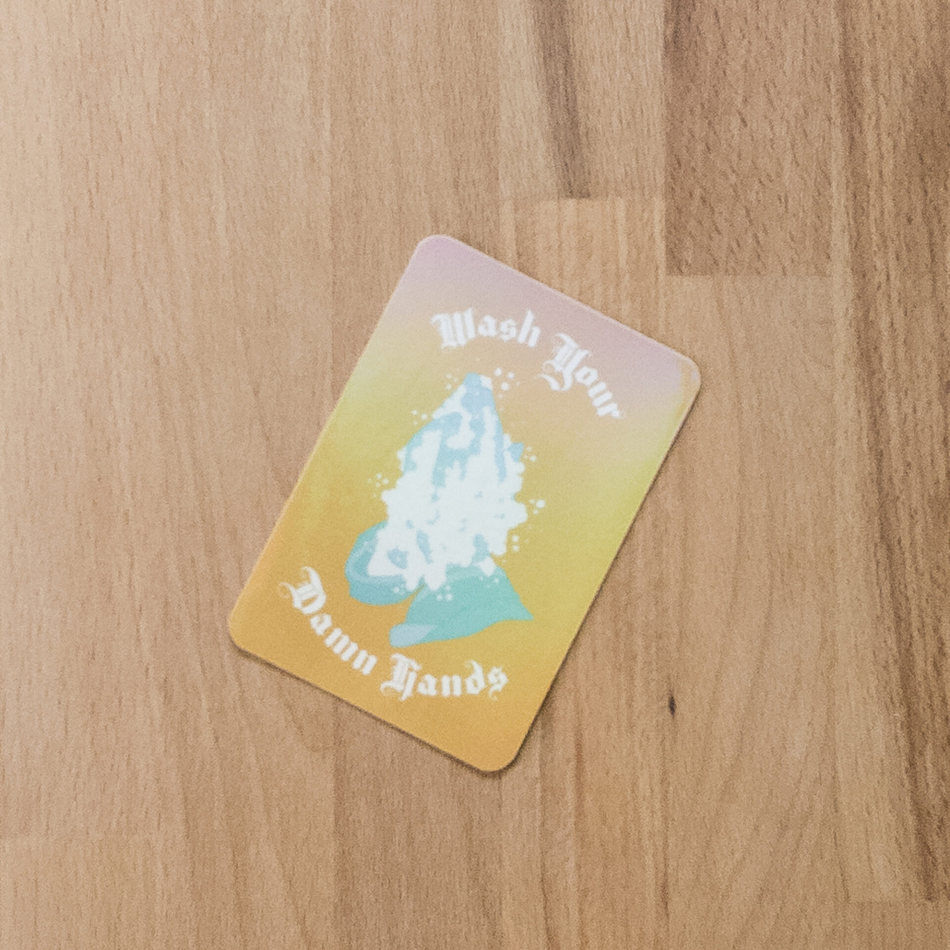 Wash Your Prayer Hands Sticker