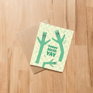 Happy Birth YAY Greeting Card