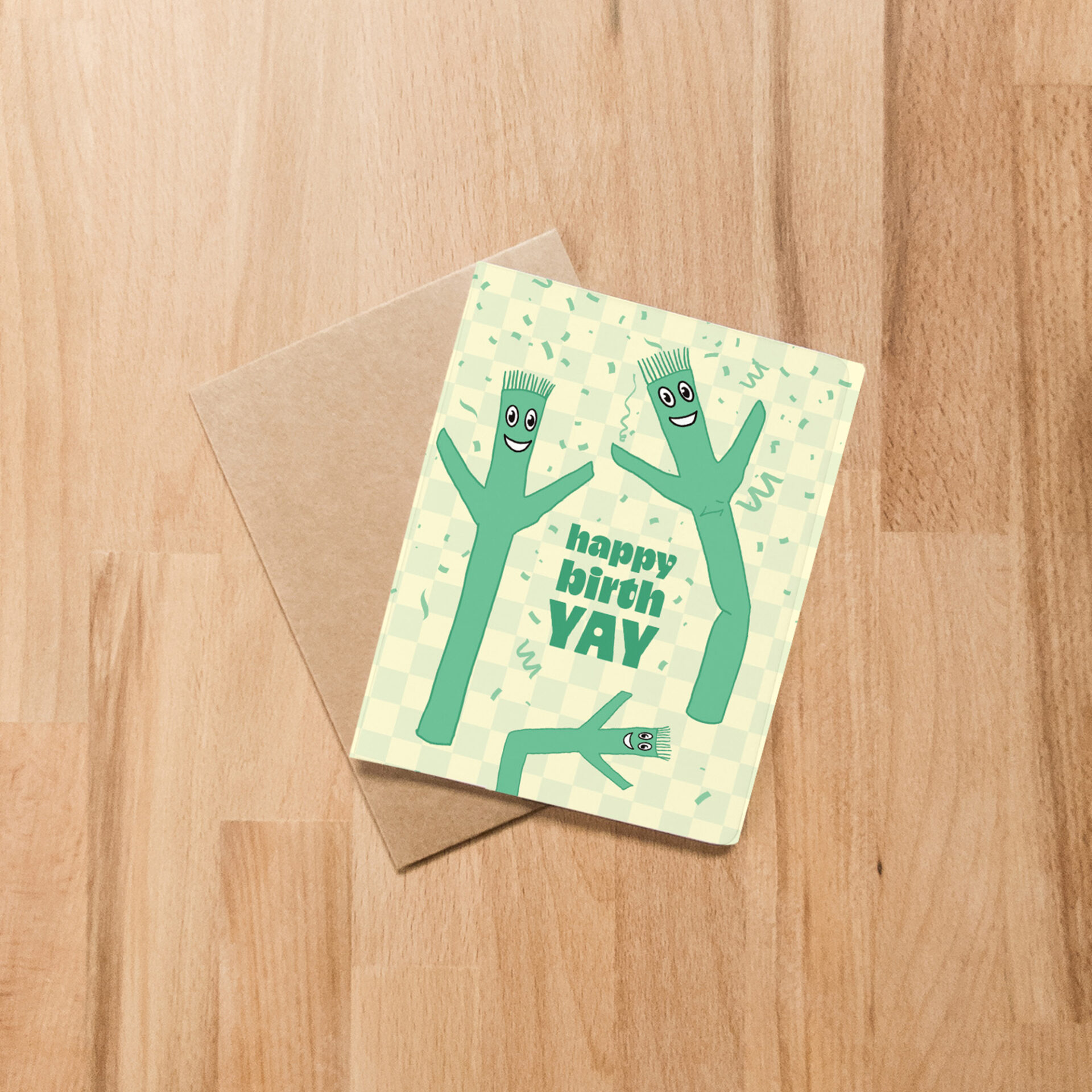 Happy Birth YAY Greeting Card