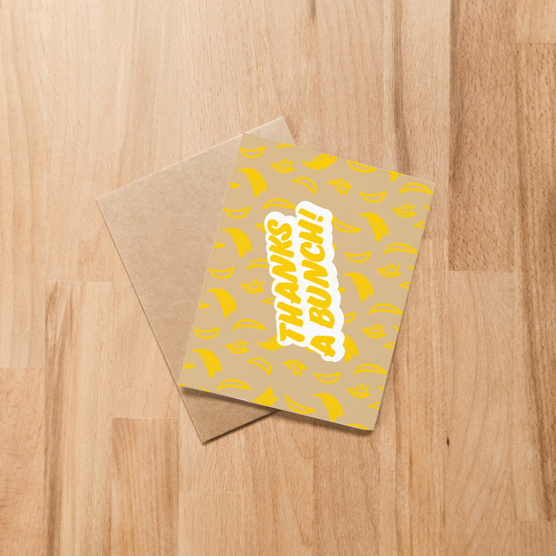 Thanks a Bunch Greeting Card